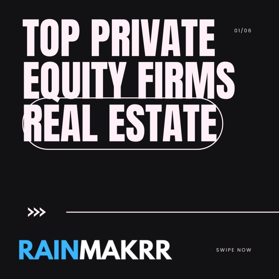 Private Equity Firms Real Estate