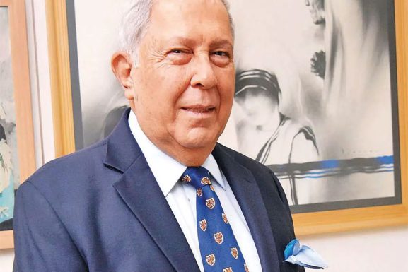 Prominent scientist and businessman Yusuf Hamied