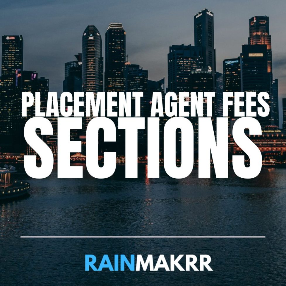 Sections Private Equity Placement Agent Fees Guide